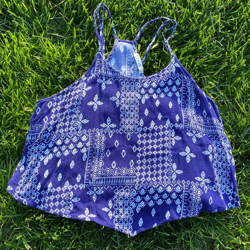 ❌SOLD❌Freebird Bandana Print Racerback Camisole